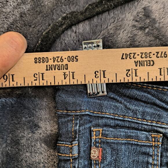 Dear John Backstage Flare Jeans Women's 26  Dark Wash - Picture 4 of 10